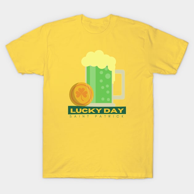 Saint Patrick Day Gift T-Shirt by François Belchior